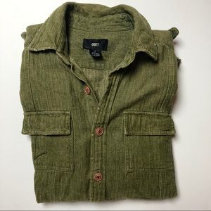 Obey Olive Military Jacket
